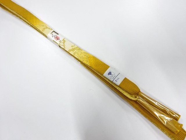 JAPANESE KIMONO / UNUSED KOREI HAND-TIED OBIJIME